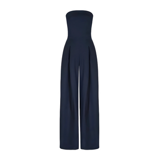 Seravielle | Elegant Wide-leg Jumpsuit