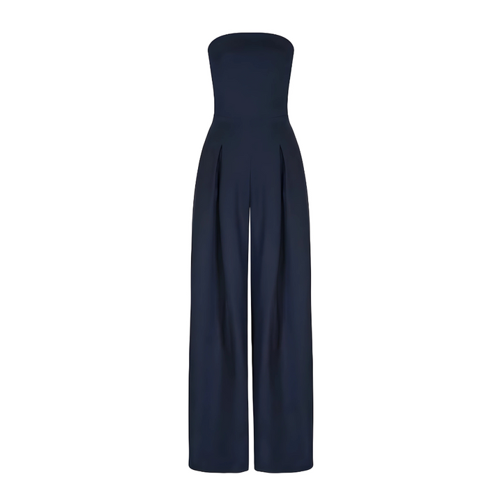 Seravielle | Elegant Wide-leg Jumpsuit