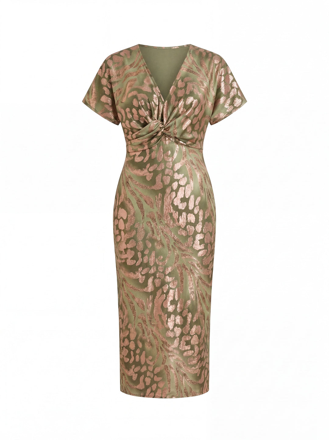 Giulia | Natural Elegance Midi Dress