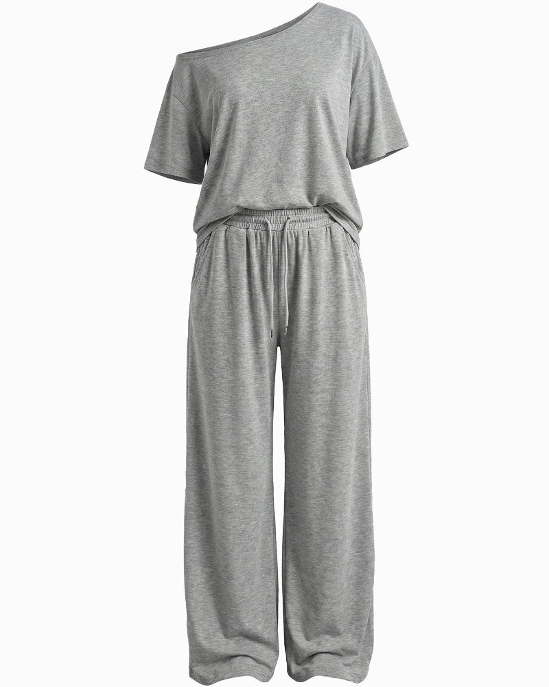 Emilia™ | Set with Top and Wide Trousers