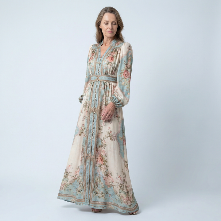 EVELYN GRACE | Floral Maxi Dress