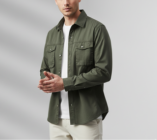 Corbin | Canvas Overshirt