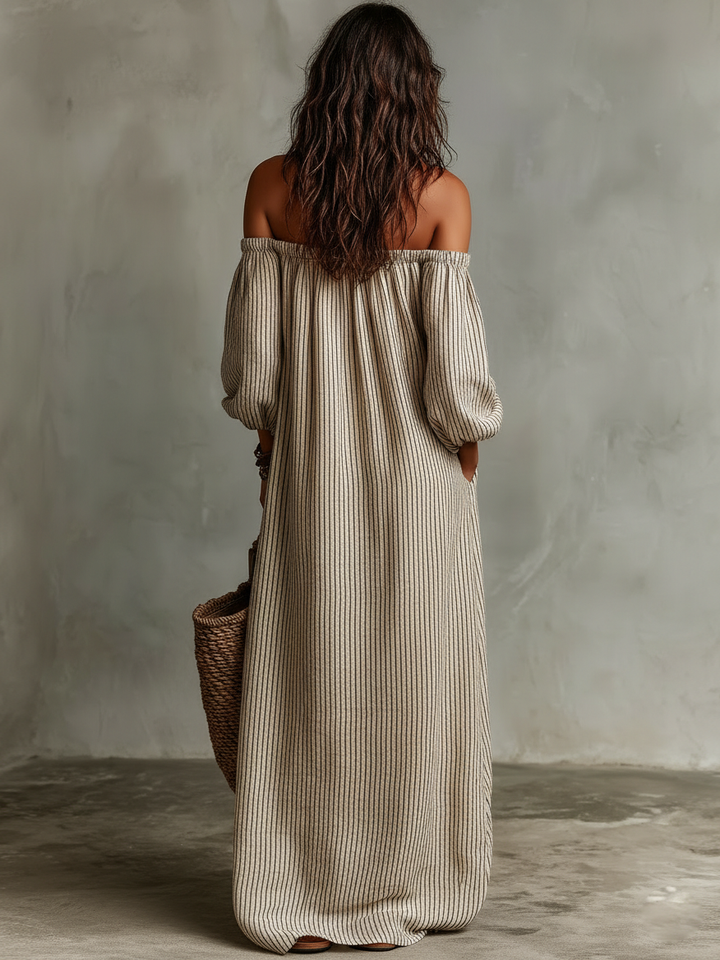 CARMEN | Long Off Shoulder Dress