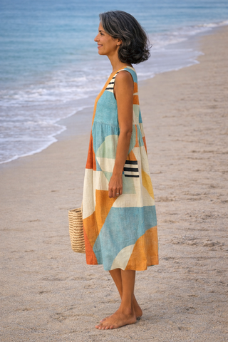 Iris | Summer Midi Dress
