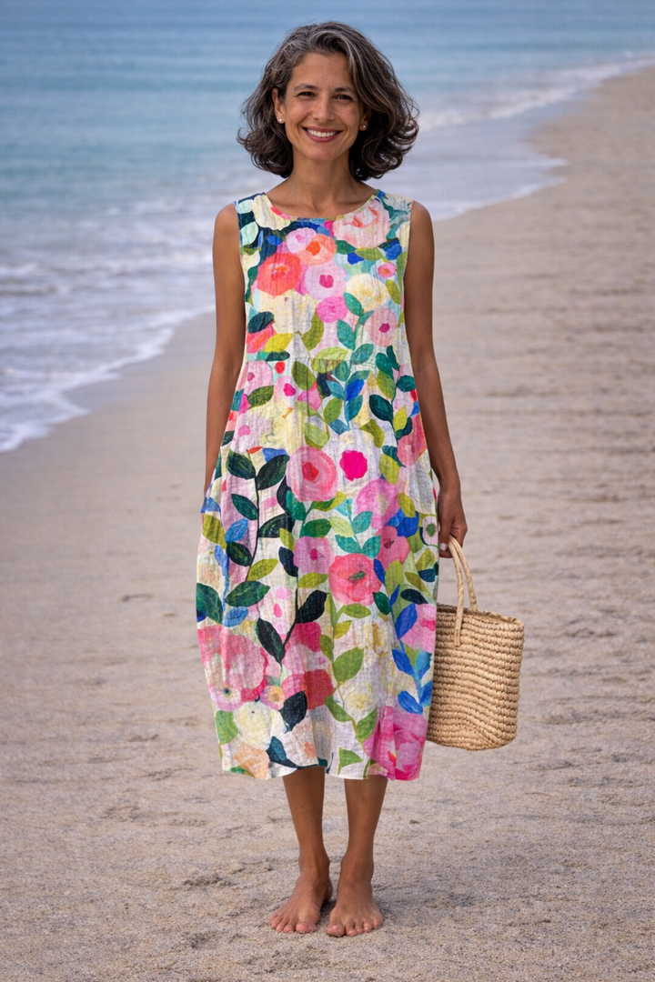 Ava | Summer Midi Dress