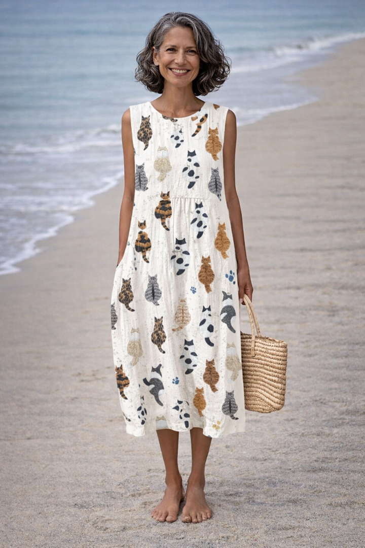 Alina | Summer Midi Dress
