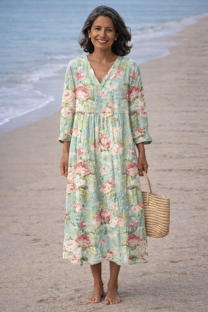 Alba | Summer Midi Dress