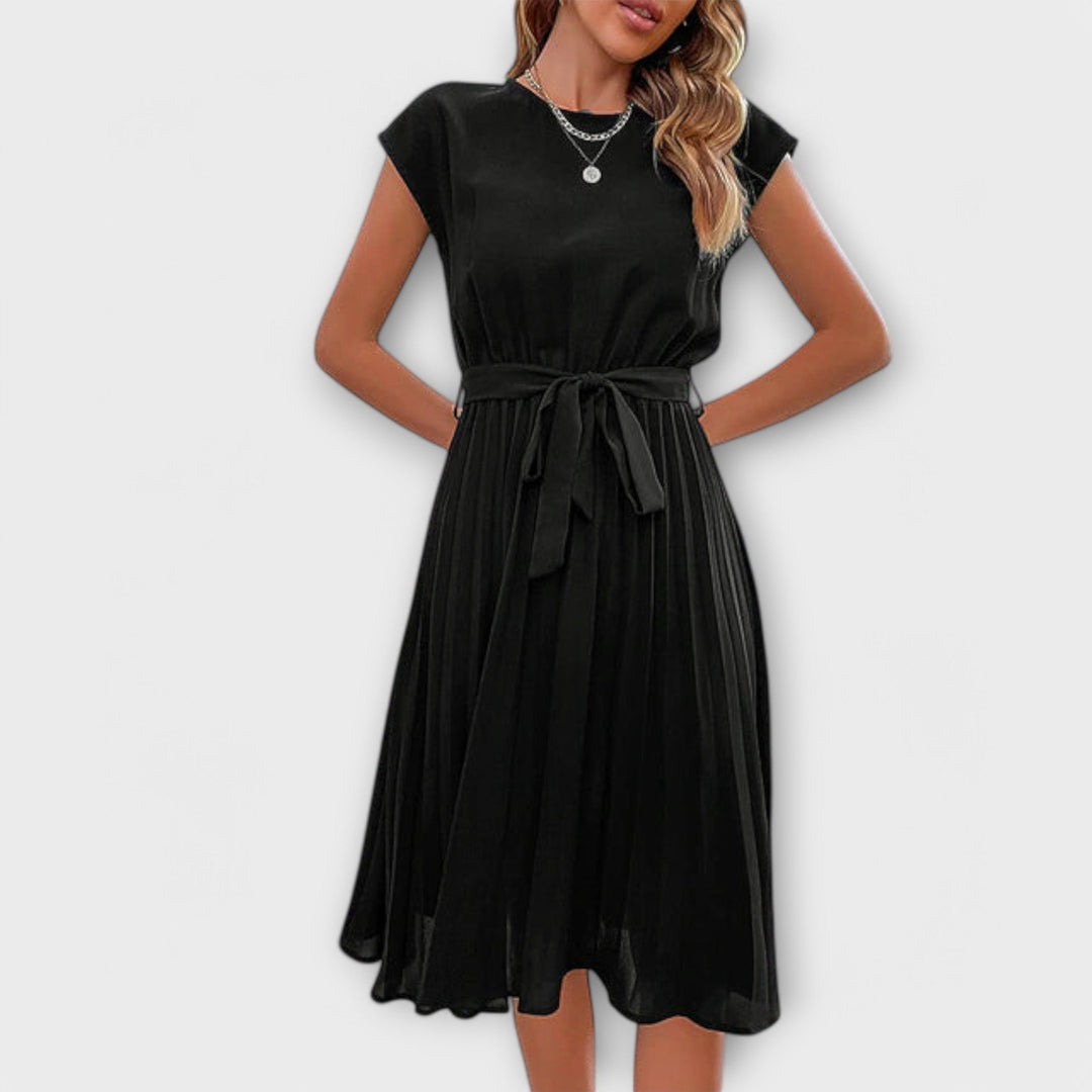 Shira™ | Summer Midi Pleated Dress