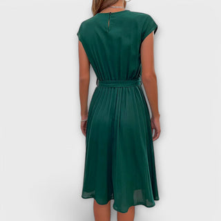 Shira™ | Summer Midi Pleated Dress
