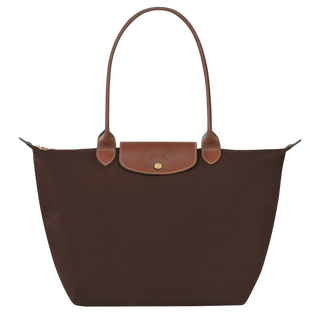 Longchamp - Large Le Pliage Tote, Ebony