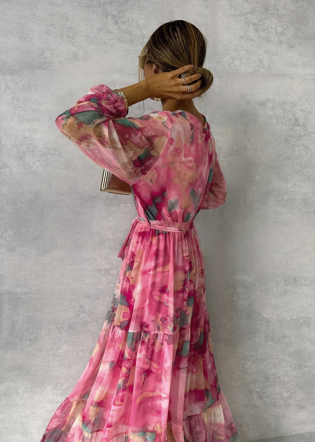 Hazel™ | Floral Wrap Dress
