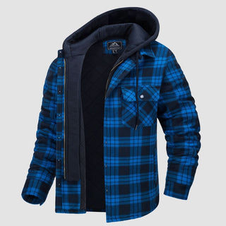 Harry | Flannel Jacket with Removable Hood