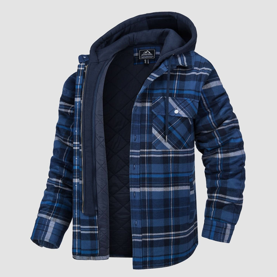 Harry | Flannel Jacket with Removable Hood
