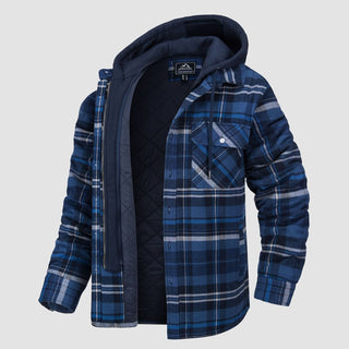Harry | Flannel Jacket with Removable Hood