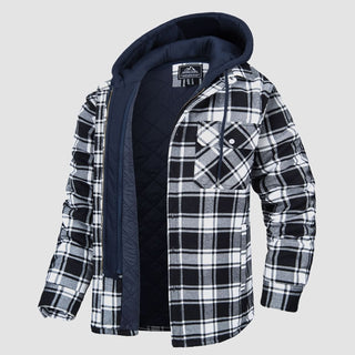 Harry | Flannel Jacket with Removable Hood