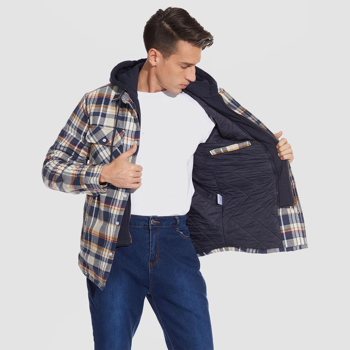 Harry | Flannel Jacket with Removable Hood