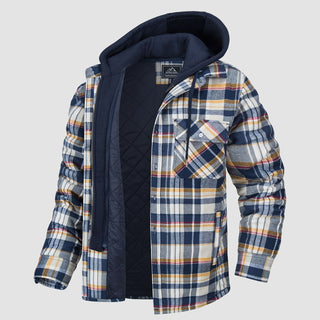 Harry | Flannel Jacket with Removable Hood