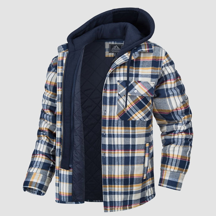 Harry | Flannel Jacket with Removable Hood