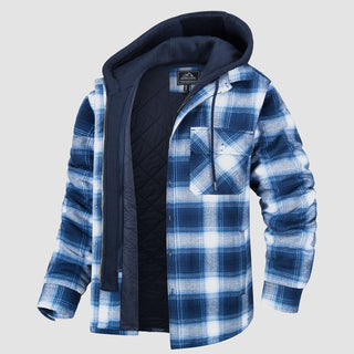 Harry | Flannel Jacket with Removable Hood