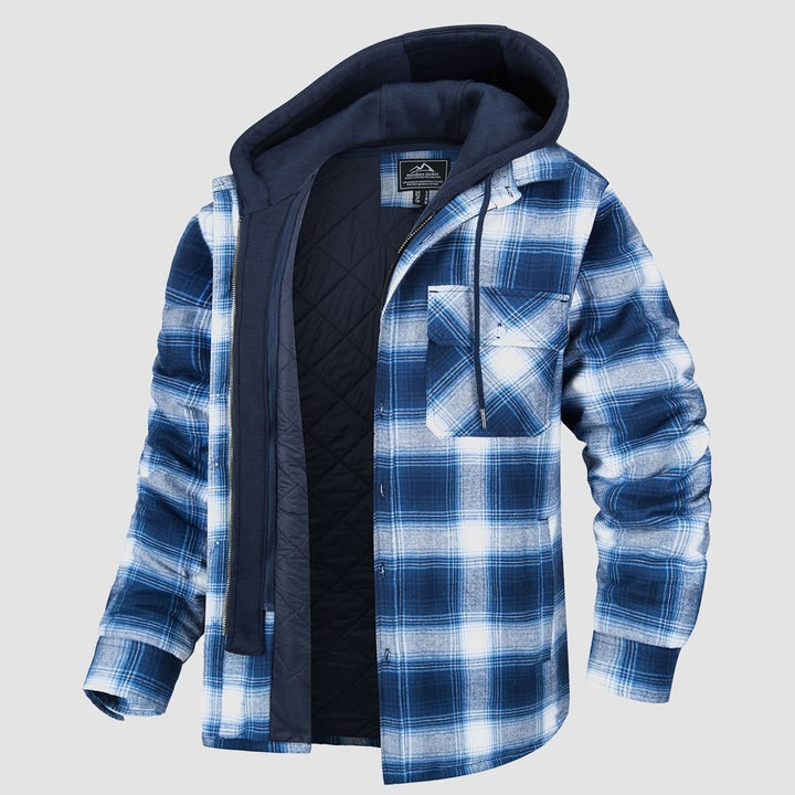 Harry | Flannel Jacket with Removable Hood