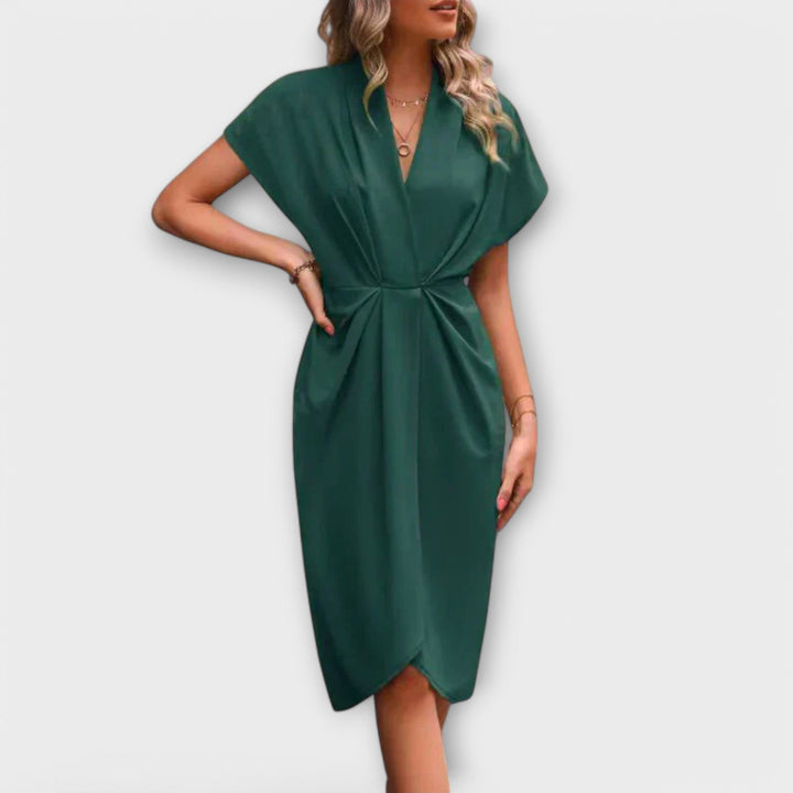 Dana™ | Midi dress with bow