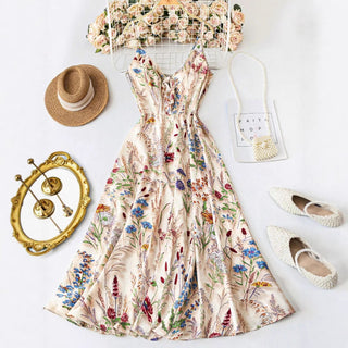 ROMELLA™ - Lightweight Sleeveless Summer Cami Dress