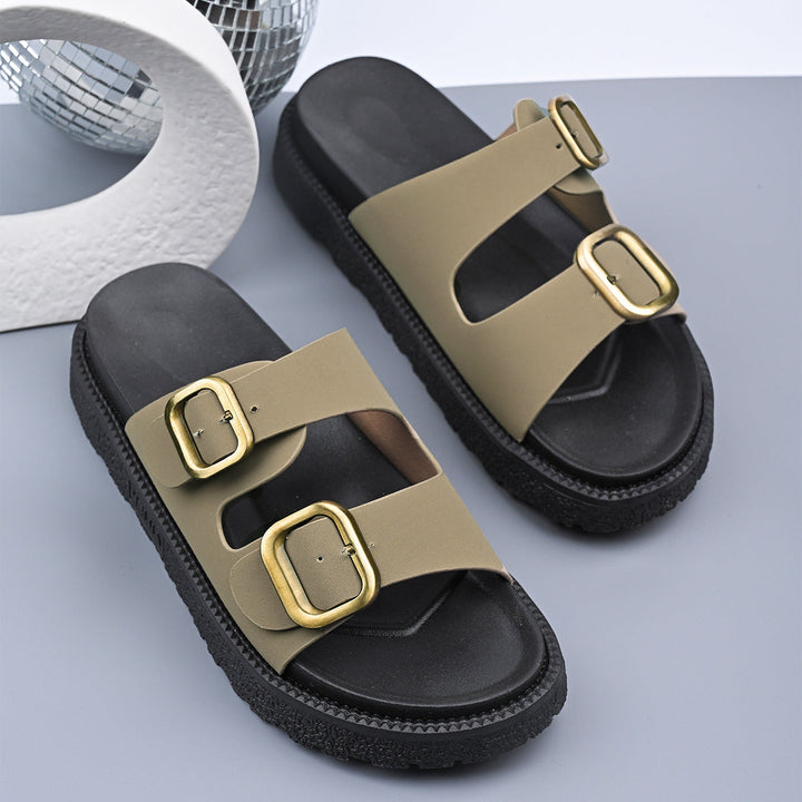LALAINE™ - Chic Two-Strap Summer Platform Sandals