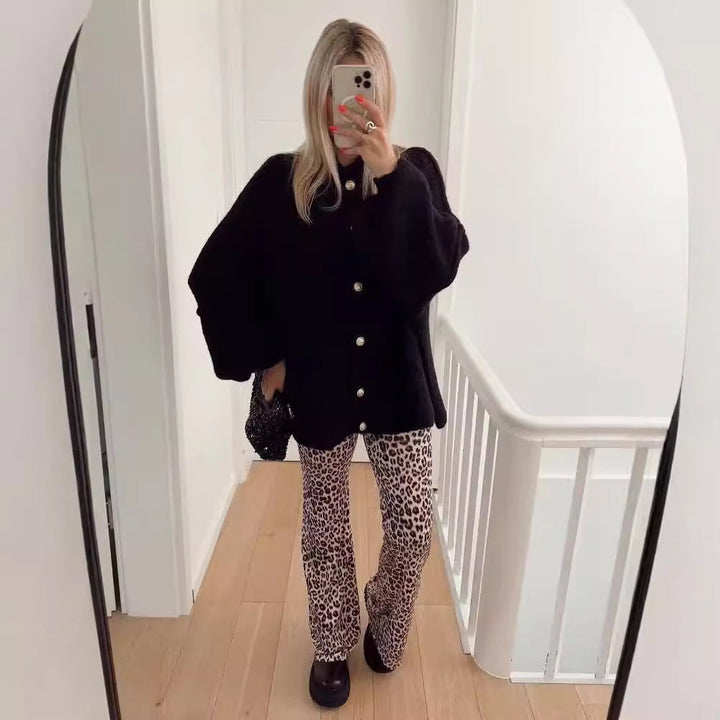 GANI™ - Classic Botton-Up Long-Sleeve Cardigan