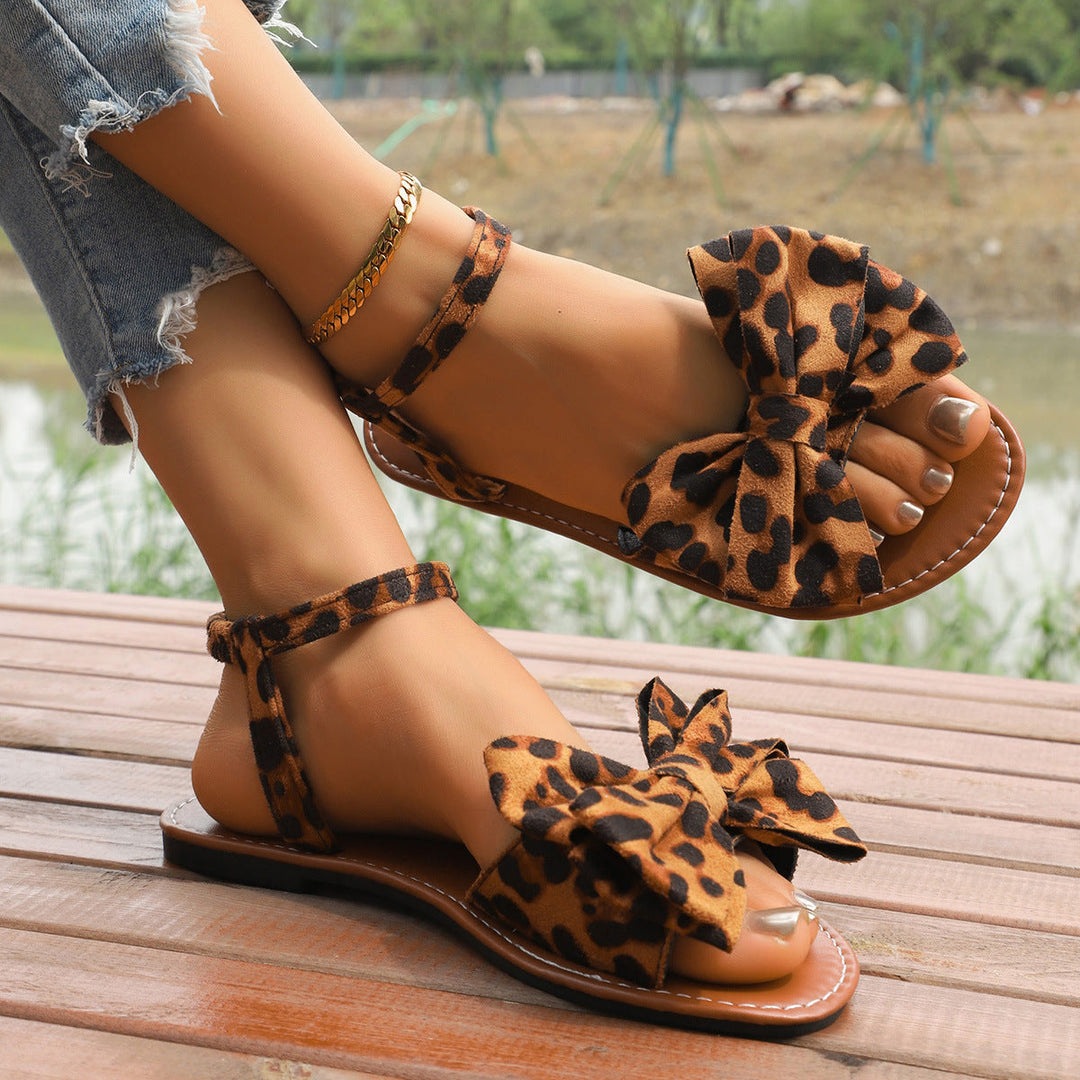 DOWELL™ - Fashionable Bow Summer Strap Sandals