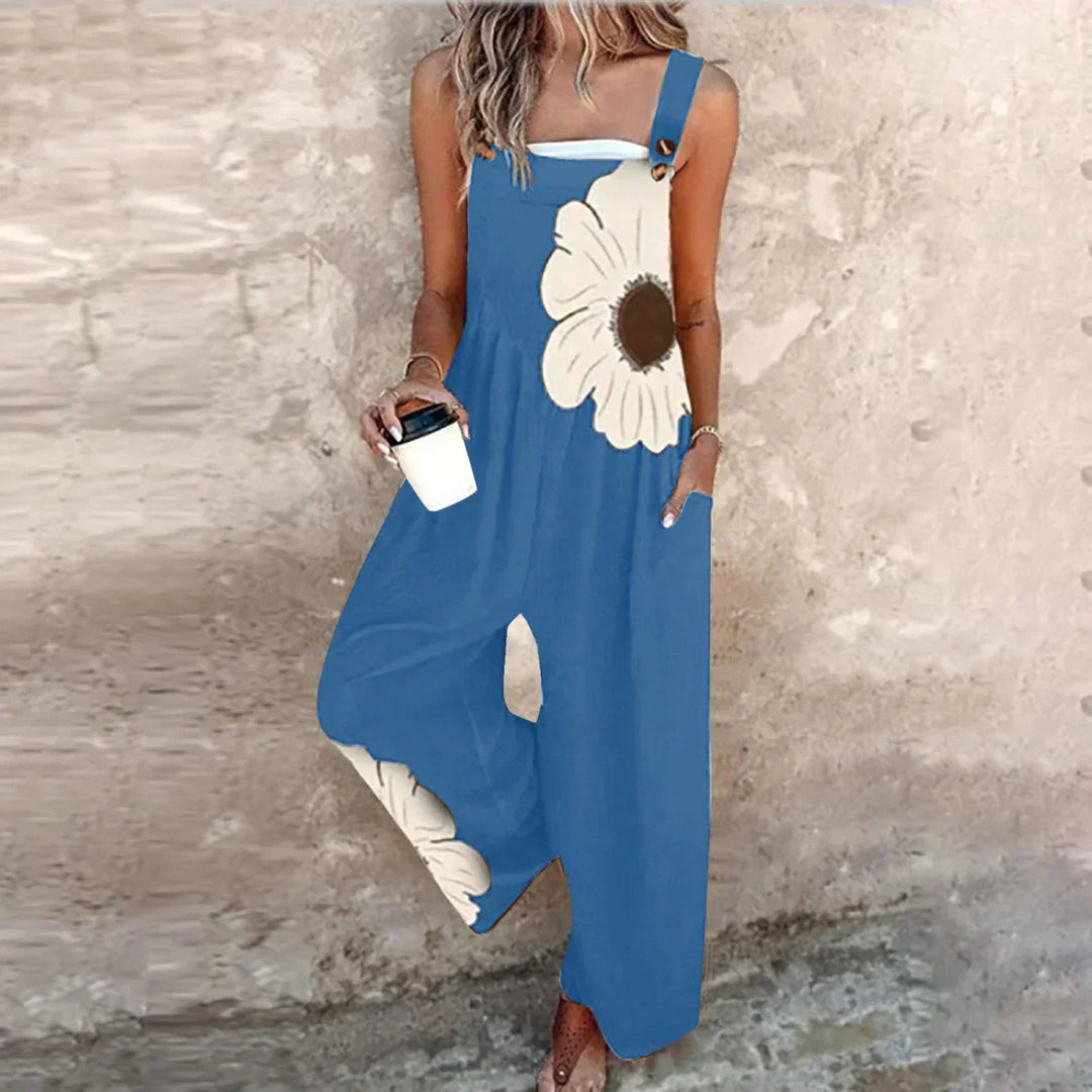 VALERIA | Comfortable Printed Jumpsuit