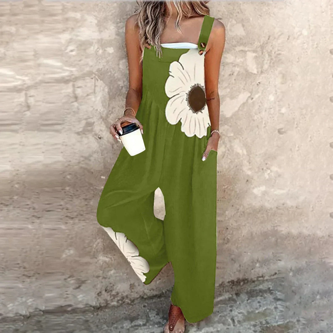 VALERIA | Comfortable Printed Jumpsuit