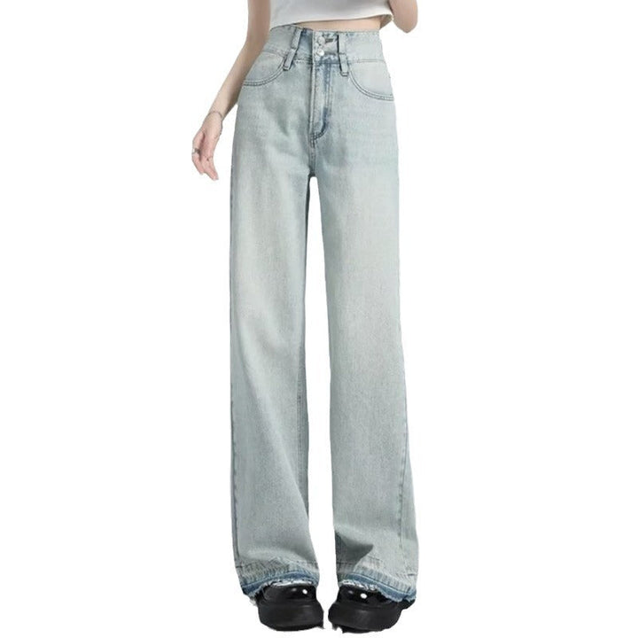 MAVINA™ - Summer Loose Fit Hem Jeans
