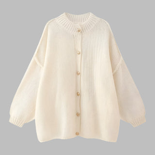 GANI™ - Classic Botton-Up Long-Sleeve Cardigan