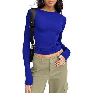 Jill - Casual Long-Sleeve Round Neck Top