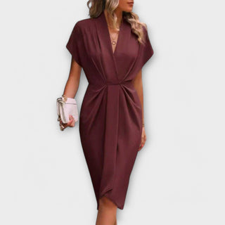 Dana™ | Midi dress with bow