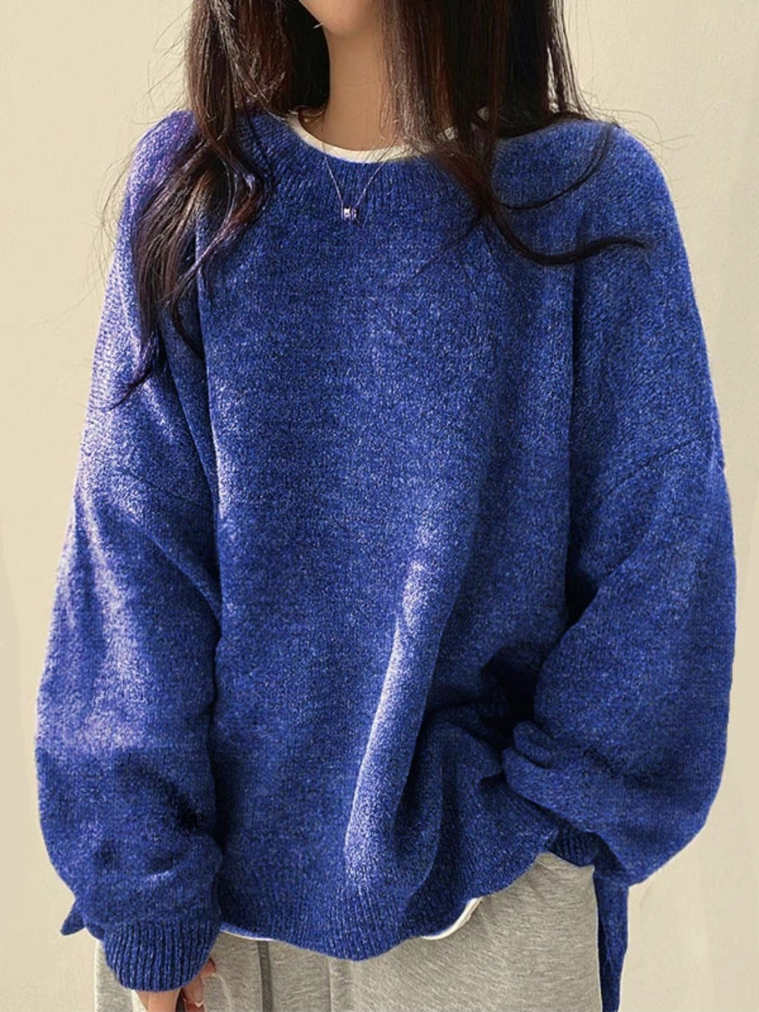 BILOG™ - Casual Long-Sleeve Round Neck Sweater