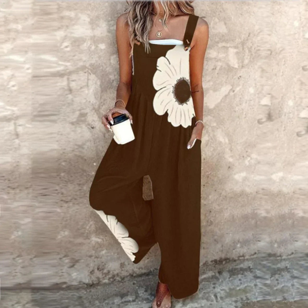 VALERIA | Comfortable Printed Jumpsuit