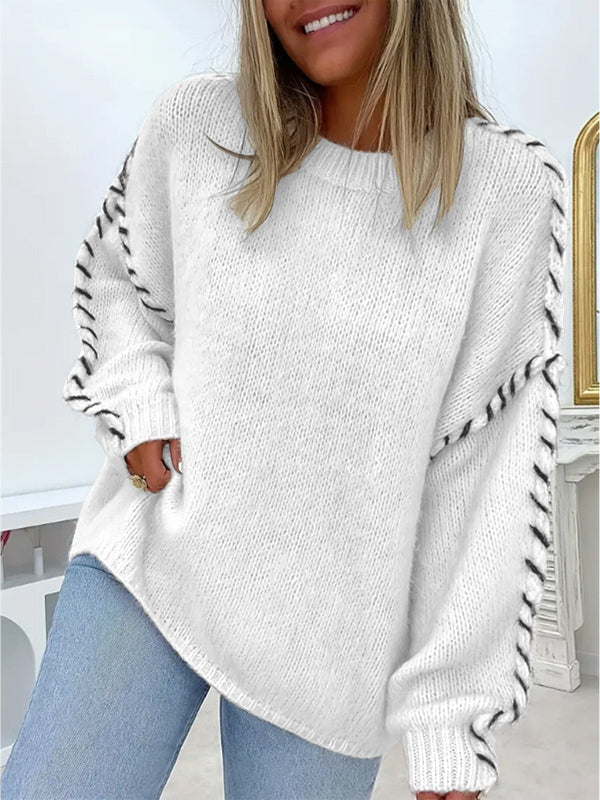 SERAH™ - Casual Round Neck Long-Sleeve Sweater