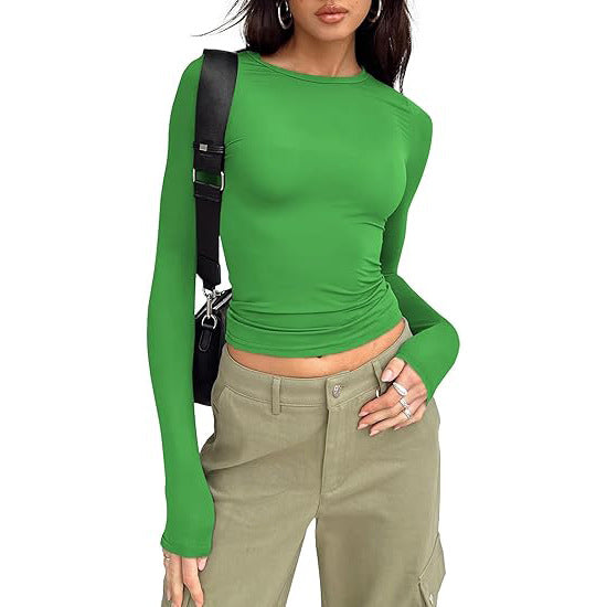 Jill - Casual Long-Sleeve Round Neck Top