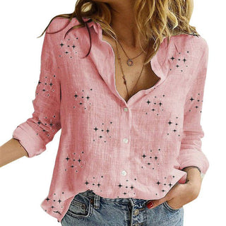 SANDRA™ - Classic Printed Blouse