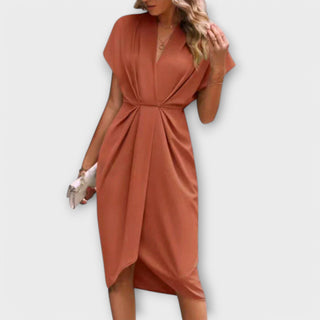 Dana™ | Midi dress with bow