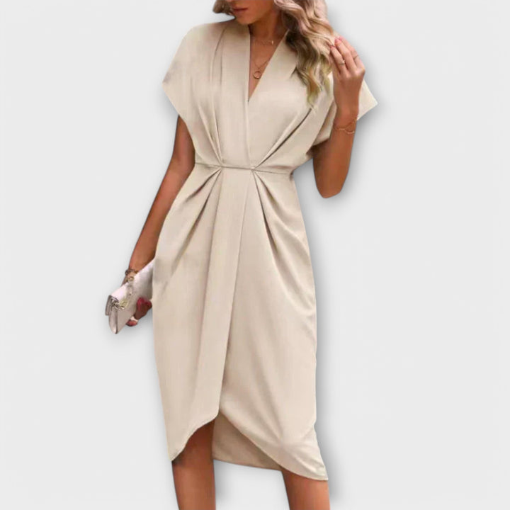 Dana™ | Midi dress with bow