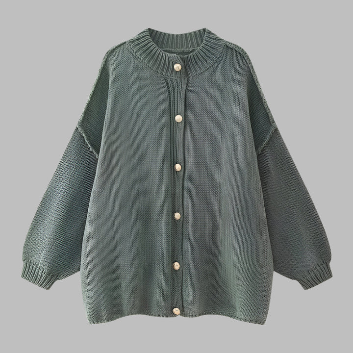 GANI™ - Classic Botton-Up Long-Sleeve Cardigan