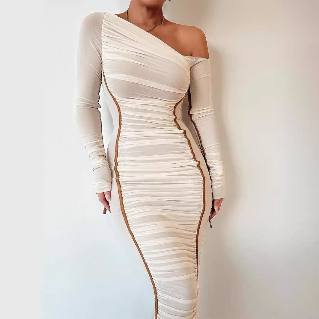 BENTE™ - Classy Bodycon Long-Sleeve Midi Dress