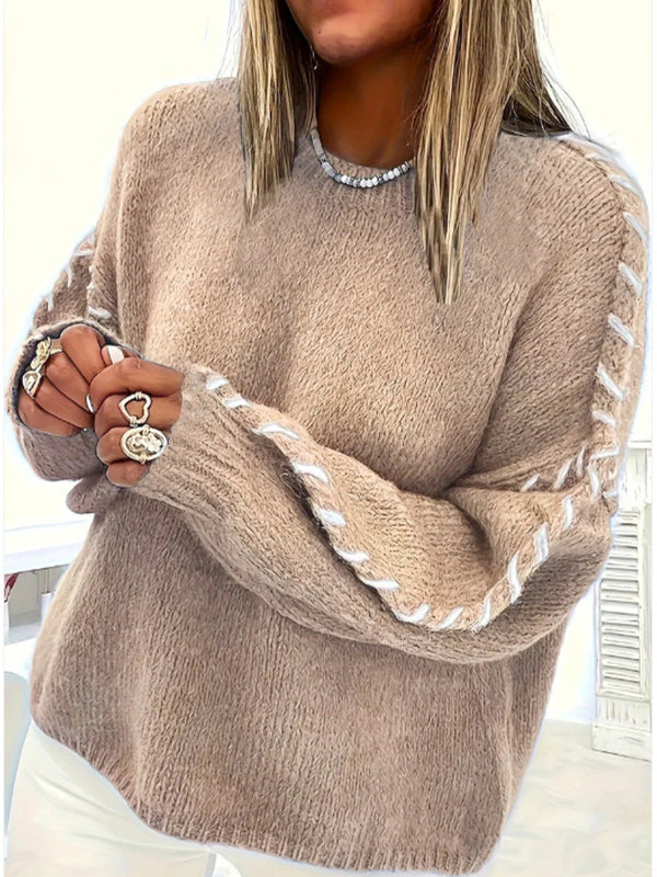 SERAH™ - Casual Round Neck Long-Sleeve Sweater