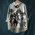 LUCIA™ - Cat Art Shirt