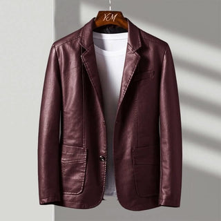 Alessandro | Leather Blazer