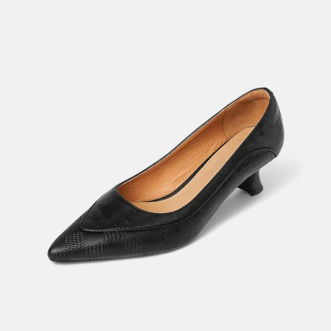 Amara™ | Leather Look Heels
