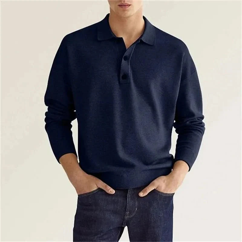 Corvin | Wool Polo Shirt