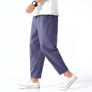 Finn | Cropped Cotton Pants